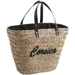 Sac cabas Corsica en jonc de mer