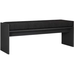 Banc en aggloméré avec coussin Pearl
