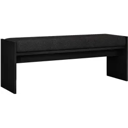 Banc en aggloméré avec coussin Pearl