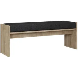 Banc en aggloméré avec coussin Pearl