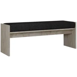 Banc en aggloméré avec coussin Pearl