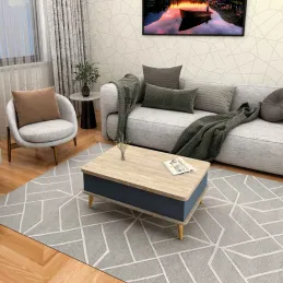 Table basse avec plateau modulable Dy Ada