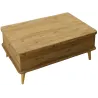 Table basse avec plateau modulable Dy Ada