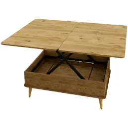 Table basse avec plateau modulable Dy Ada