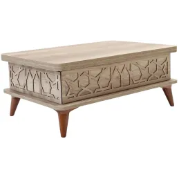 Table basse avec plateau modulable Ada
