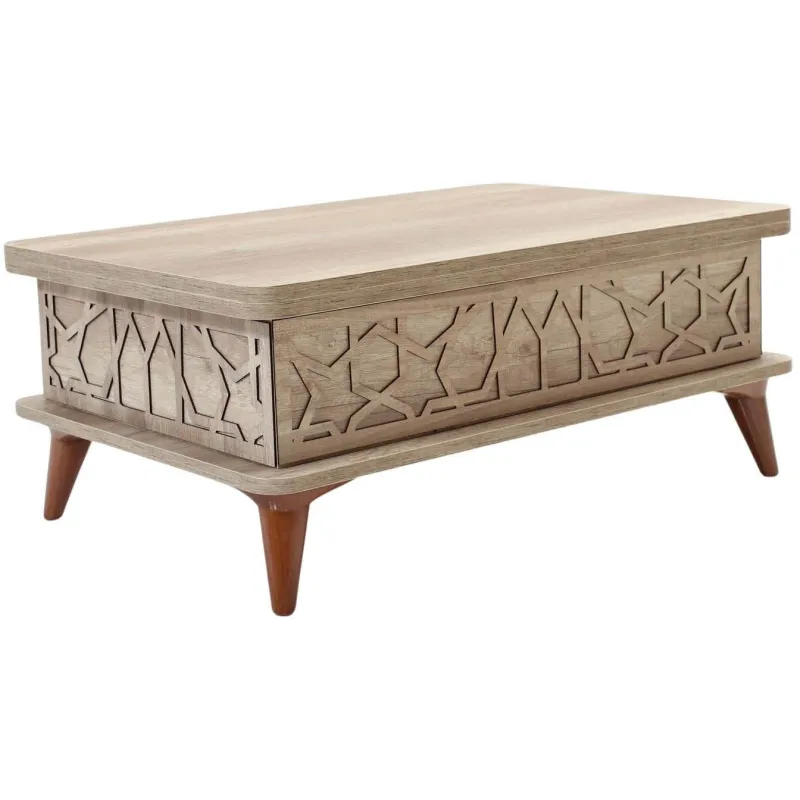 Table basse avec plateau modulable Ada