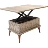 Table basse avec plateau modulable Ada
