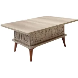Table basse avec plateau modulable Ada