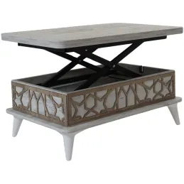 Table basse avec plateau modulable Ada