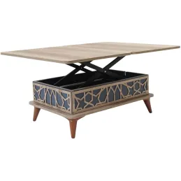 Table basse avec plateau modulable Ada