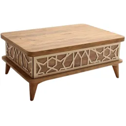Table basse avec plateau modulable Ada