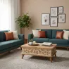 Table basse avec plateau modulable Ada