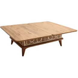 Table basse avec plateau modulable Ada