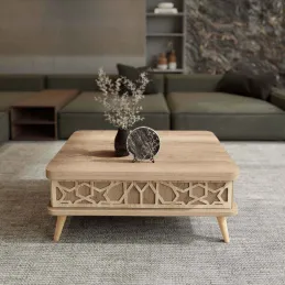 Table basse avec plateau modulable Ottowa Ada