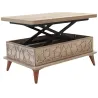 Table basse avec plateau modulable Ottowa Ada