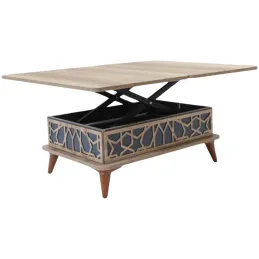 Table basse avec plateau modulable Ottowa Ada