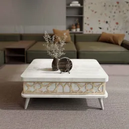 Table basse avec plateau modulable Ottowa Ada