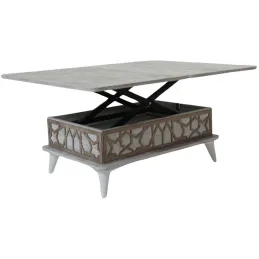 Table basse avec plateau modulable Ottowa Ada