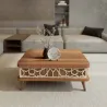 Table basse avec plateau modulable Ottowa Ada