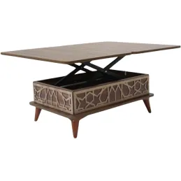 Table basse avec plateau modulable Ottowa Ada