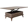 Table basse avec plateau modulable Ottowa Ada