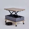 Table basse avec plateau modulable Dy Adt