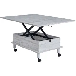 Table basse avec plateau modulable Dy Adt