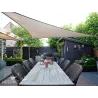 Voile d'ombrage triangulaire Coolfit sable
