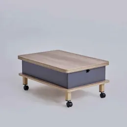 Table basse avec plateau modulable Helsinki