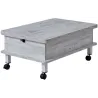 Table basse avec plateau modulable Helsinki