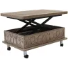 Table basse modulable en agglomeré Adt