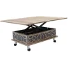 Table basse modulable en agglomeré Adt