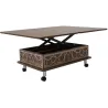 Table basse modulable en agglomeré Adt