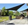 Voile d'ombrage triangulaire Coolfit noir