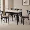 Table de repas extensible Dolunay