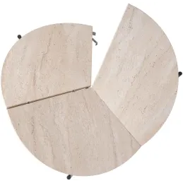Table de repas ronde pliante Yaprak