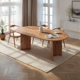 Table de repas en aggloméré Sabella