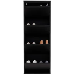 Meuble à chaussures 4 portes en métal