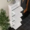Meuble à chaussures 4 portes en métal