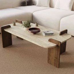 Table basse en aggloméré Leapiri