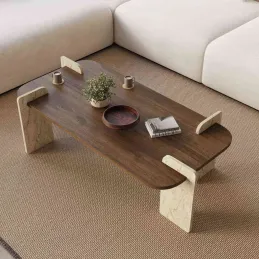 Table basse en aggloméré Leapiri
