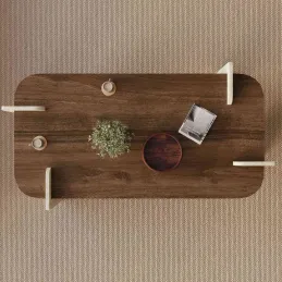 Table basse en aggloméré Leapiri