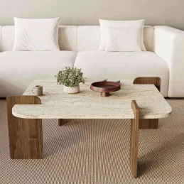 Table basse en aggloméré Afrolli