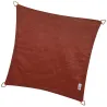 Voile d'ombrage carrée Coolfit terracotta