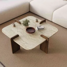 Table basse en aggloméré Poalla