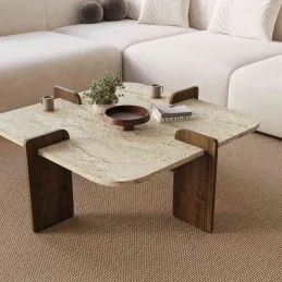 Table basse en aggloméré Poalla