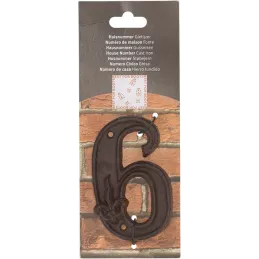 Numéro de maison en fonte