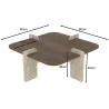 Table basse en aggloméré Poalla