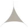 Voile d'ombrage triangle 3 x 3 x 3m