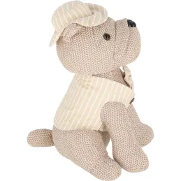 Cale-porte en tissu animal habillé
